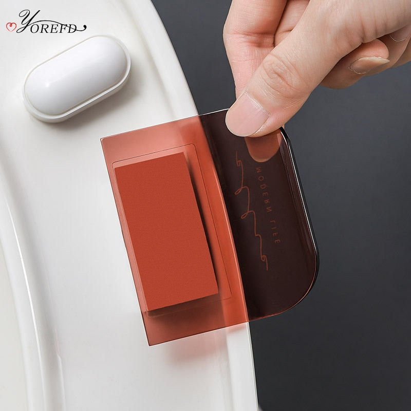 OYOREFD Portable Nordic Transparent Toilet Seat Lifter Toilet Lifting Device Avoid Touching Toilet Lid Handle WC Accessories