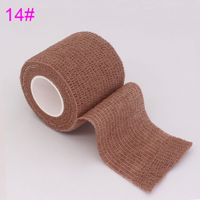 COYOCO Colorful Sport Self Adhesive Elastic Bandage Wrap Tape 4.8m Elastoplast For Knee Support Pads Finger Ankle Palm Shoulder