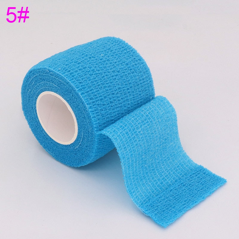 COYOCO Colorful Sport Self Adhesive Elastic Bandage Wrap Tape 4.8m Elastoplast For Knee Support Pads Finger Ankle Palm Shoulder