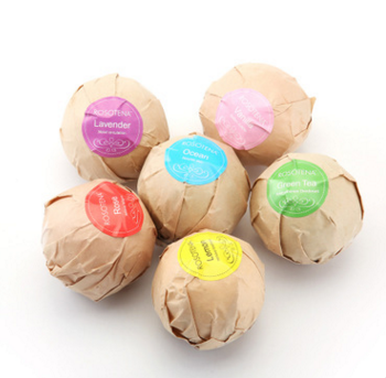 style: 6x60g A - 6 pcs Organic Bath Bombs Bubble Bath Mint Lavender Rose Flavor