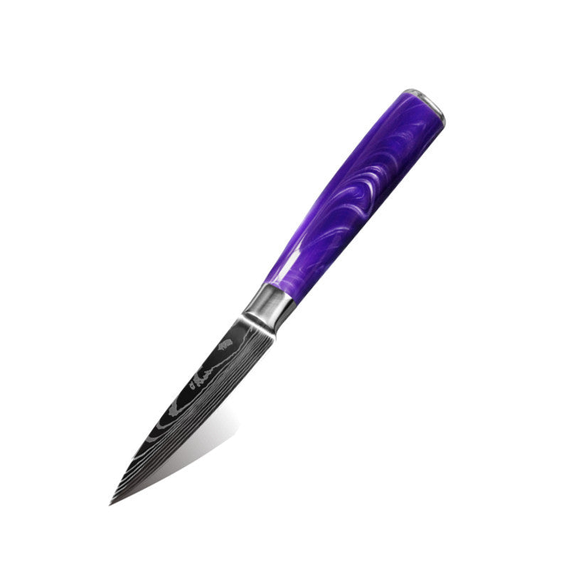 Creative Home Kitchen Knife Set - Purple