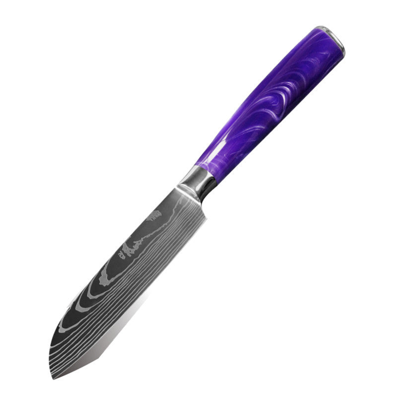 Creative Home Kitchen Knife Set - Purple