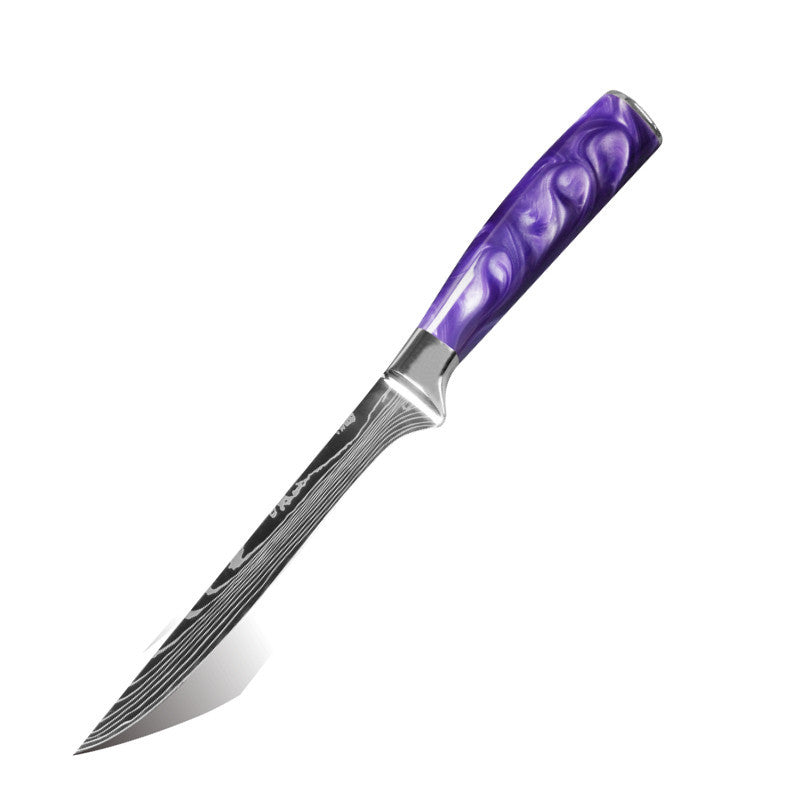 Creative Home Kitchen Knife Set - Purple