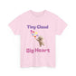 Tiny Cloud Big Heart Tee - Cute Unisex Cotton Shirt, Gift for Dog Lovers, Pet Lovers, Birthday Gift, Casual Wear, Fun Gift Idea