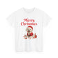Merry Christmas Dog Unisex Tee, Holiday Gift, Christmas Apparel, Cute Pet Lover Shirt, Festive T-Shirt, Seasonal Wear