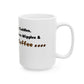 Bichon Wiggly Cuddle Mug - Powered by Cuddles, Pet Lovers Gift, Cute Coffee Cup, Dog Themed Mug, Fun Sips for Animal Fans