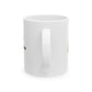 Bichon Wiggly Cuddle Mug - Powered by Cuddles, Pet Lovers Gift, Cute Coffee Cup, Dog Themed Mug, Fun Sips for Animal Fans