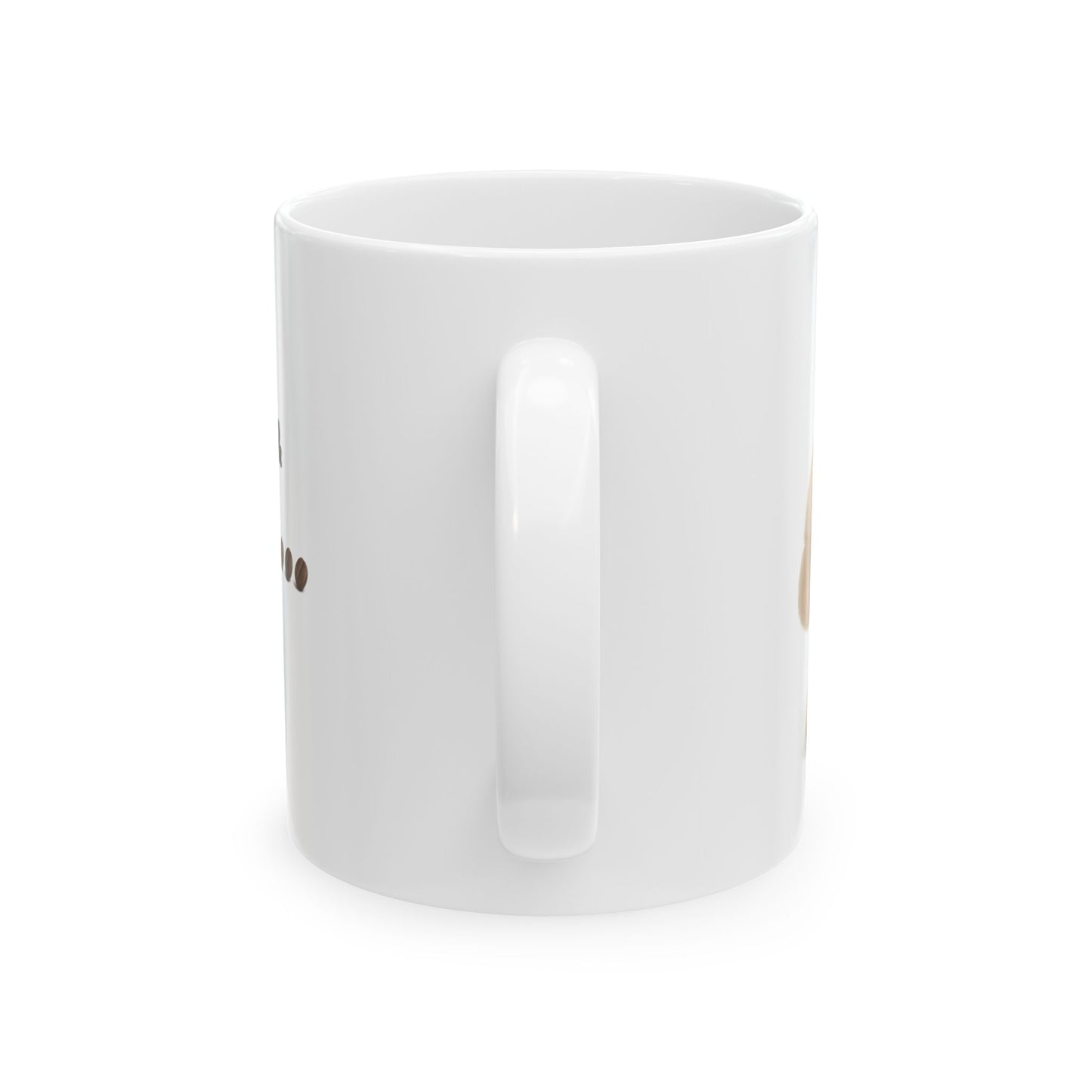 Bichon Wiggly Cuddle Mug - Powered by Cuddles, Pet Lovers Gift, Cute Coffee Cup, Dog Themed Mug, Fun Sips for Animal Fans