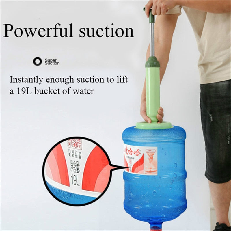 Multifunction Vacuum Toilet Pipe Plunger Silicone Super Suction Cups Quickly Unblock Household Toilet Sewer Dredging Plunger
