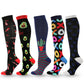 Dropship Compression Stockings Set Socks Pack Unisex Socks Men 8 Pair Prevent Varicose Veins Nurse Socks Gift Packaging Cycling