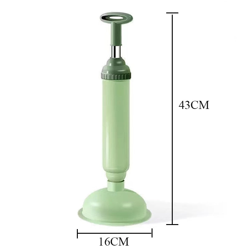 Multifunction Vacuum Toilet Pipe Plunger Silicone Super Suction Cups Quickly Unblock Household Toilet Sewer Dredging Plunger