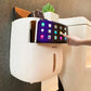 Waterproof Tissue Toilet Roll Paper Holder Bathroom Wall-mounted Plastic Rack Shelf Storage Dispenser LF82003