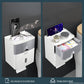 MENGNI-High Quality Toilet Paper Holder Waterproof Tissue Storage Box Wall Mount Toilet Roll Organizer Bathroom Accessories Sets
