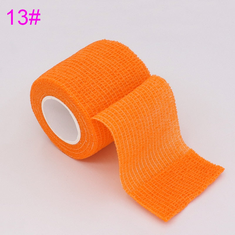 COYOCO Colorful Sport Self Adhesive Elastic Bandage Wrap Tape 4.8m Elastoplast For Knee Support Pads Finger Ankle Palm Shoulder