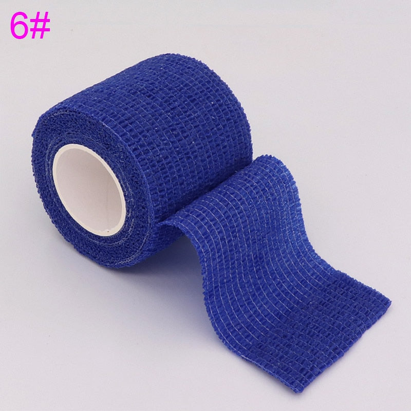 COYOCO Colorful Sport Self Adhesive Elastic Bandage Wrap Tape 4.8m Elastoplast For Knee Support Pads Finger Ankle Palm Shoulder