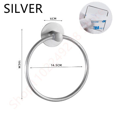 Self Adhesive toilet paper roll holder stand Wall Mount  stainless steel Tissue Towel Roll Dispenser Bath Kitchen Accessories WC