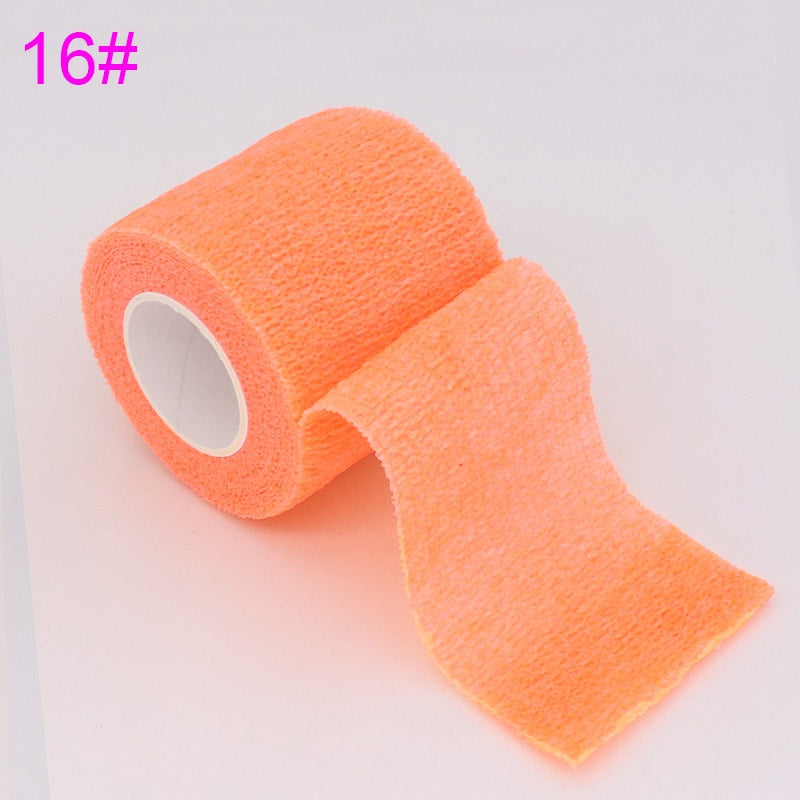 COYOCO Colorful Sport Self Adhesive Elastic Bandage Wrap Tape 4.8m Elastoplast For Knee Support Pads Finger Ankle Palm Shoulder