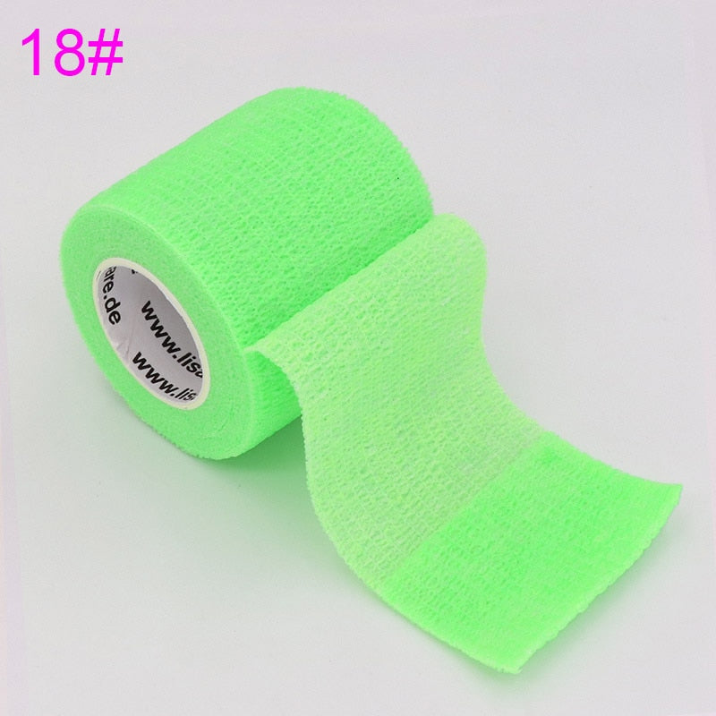 COYOCO Colorful Sport Self Adhesive Elastic Bandage Wrap Tape 4.8m Elastoplast For Knee Support Pads Finger Ankle Palm Shoulder