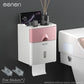 MENGNI-High Quality Toilet Paper Holder Waterproof Tissue Storage Box Wall Mount Toilet Roll Organizer Bathroom Accessories Sets
