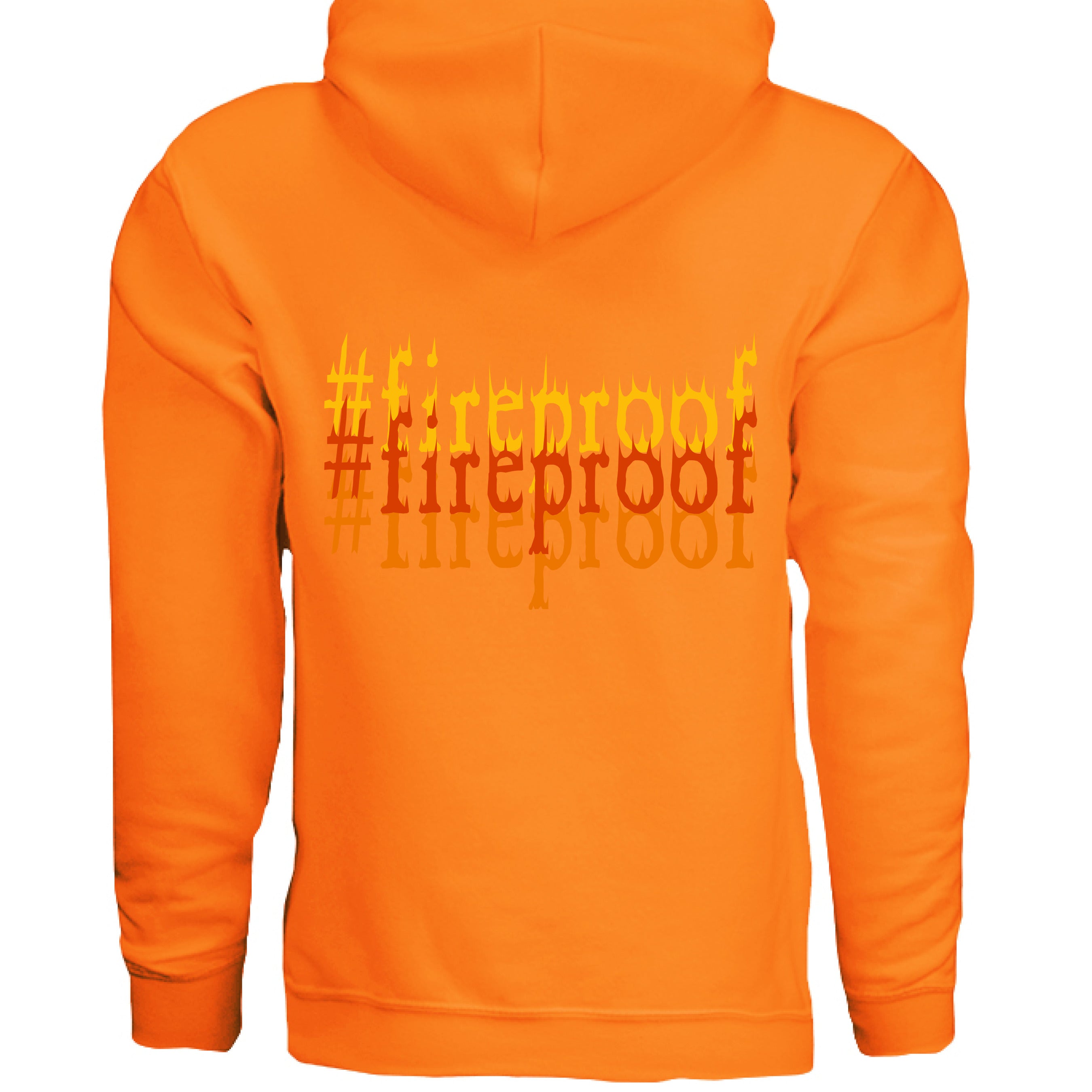 SAFETY ORANGE - BACK