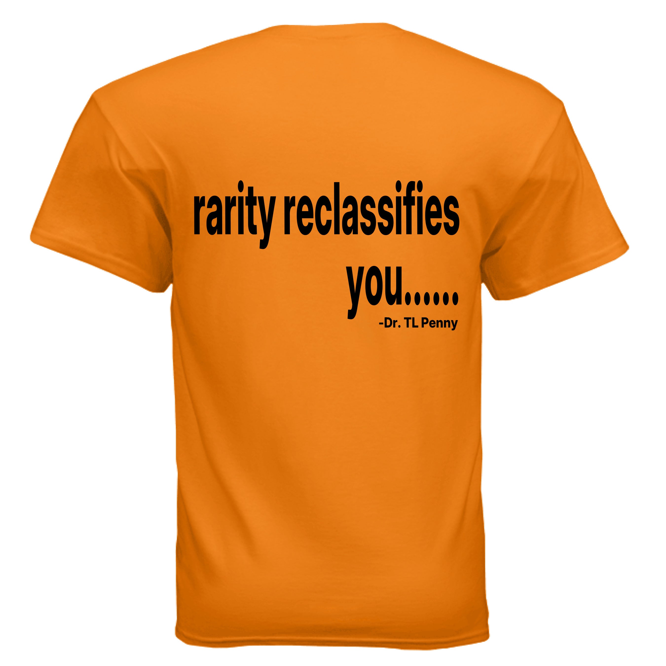 SAFETY ORANGE - BACK