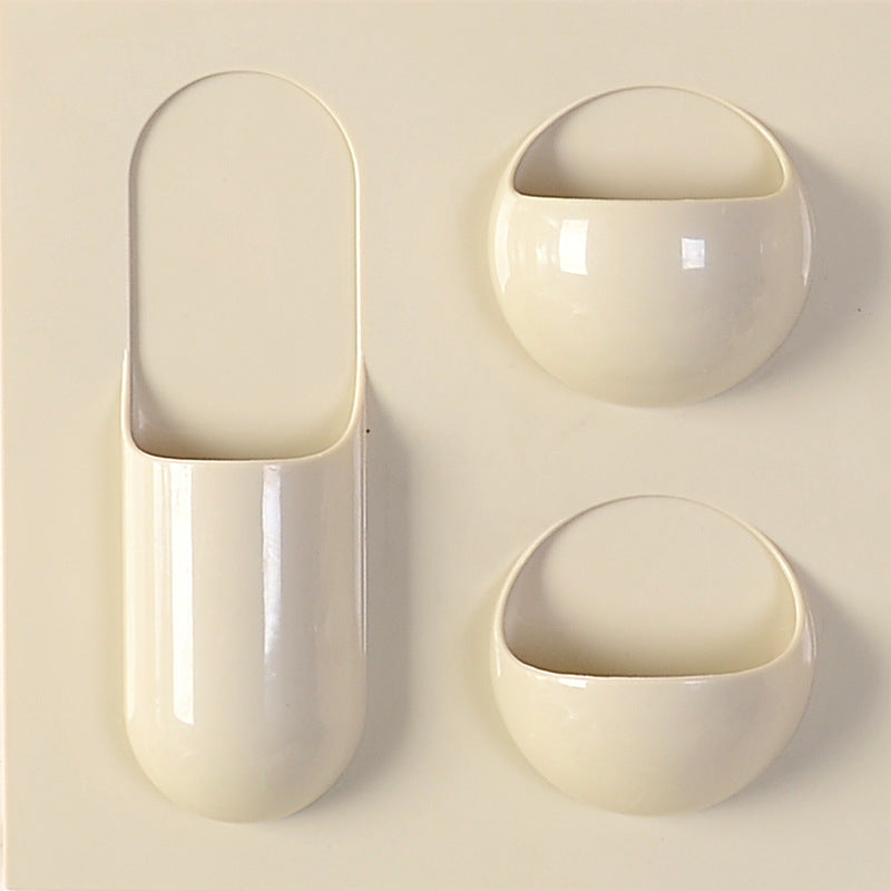 Seamless Bathroom Toothbrush Holder Bath Shaver Organizer Paste Hanger