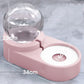 Color: 1 - New Bubble Ball Pet Dog Bowls Fountain Cat Food Automatic Feeder 1.8L For Kitten Water Drinking Bowl Feeding Container