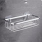 Size: Bright rectangle - Shelf-Holder Storage-Rack Soap Shampoo Kitchen-Organizer Cosmetic Wall-Mounted Corner