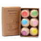 style: 6x60g A - 6 pcs Organic Bath Bombs Bubble Bath Mint Lavender Rose Flavor