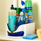 quantity: 1pc - Double Roller Rotating Storage Box Bathroom Multi-function Rack Roto Caddy Swivel Organizer Kitchen Racks