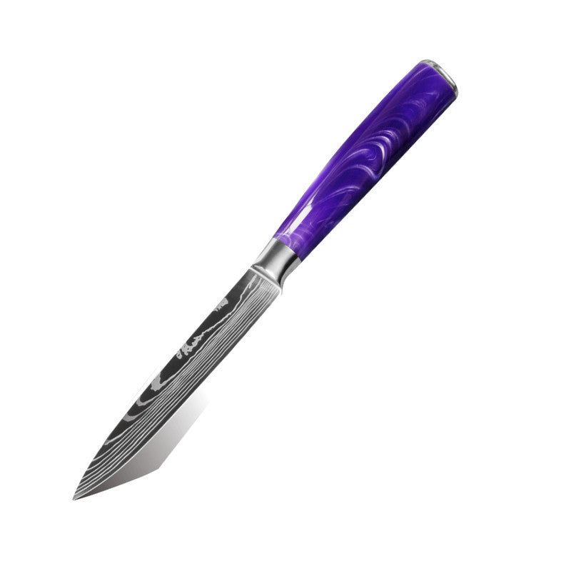 Creative Home Kitchen Knife Set - Purple
